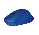 Logitech Wireless Mouse M330 Silent Plus, blue