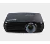 Acer Projector P1186, DLP, SVGA (800x600), 3400 ANSI Lumens, HDMI/MHL, USB, Speaker, 3D Ready, Bag