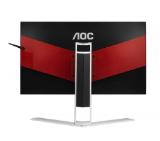 AOC AGON AG241QG, 23.8" Wide TN LED, 1 ms, 50M:1 DCR, 350 cd/m2, 2560x1440@165Hz, USB, HDMI, DP, Speakers