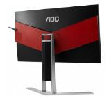 AOC AGON AG241QX, 23.8" Wide TN LED, 1 ms, 50M:1 DCR, 350 cd/m2, 2560x1440@144Hz, USB, D-Sub, DVI, HDMI, DP, Speakers