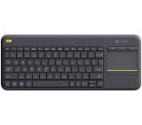 Logitech Wireless Touch Keyboard K400 Plus Black