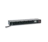 APC Rack PDU, Switched, 1U, 12A/208V, 10A/230V, (8)C13