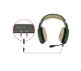 TRUST GXT 322C Gaming Headset - green camouflage