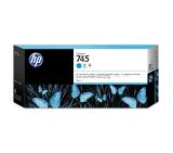 HP 745 300-ml Cyan Ink Cartridge