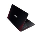 Asus K550VX-DM028D, Intel Core i7-6700HQ (2.6 GHz-3.5GHz, 6MB), 15.6" FullHD (1920x1080) LED Anti-Glare, 8192MB, 1TB HDD 7200 rpm, nVidia GeForce GTX 950M 4GB DDR5, DVD+/-RW, 802.11n, BT 4.0, Free DOS, Black/Red + Asus  Backpack Black for up to 16''