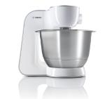 Bosch MUM54251, Kitchen machine, MUM5, 3D PlanetaryMixing 900 W, add. Plastic blender, Meat mincer, Citrus press, White - Silver