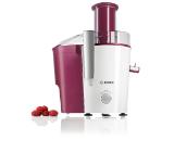 Bosch MES25C0, Juicer,700W, XL-hole, 2levels, White/Pink