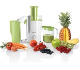 Bosch MES25G0, Juicer,700W, XL-hole, 2levels, White/Green