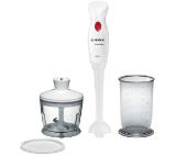 Bosch MSM14200, Blender, CleverMixx, 400 W, Included transparent jug & chopper, White, deep red