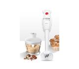 Bosch MSM14200, Blender, CleverMixx, 400 W, Included transparent jug & chopper, White, deep red