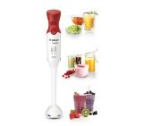 Bosch MSM64010, Blender, ErgoMixx, 450 W, Included transparent jug, White, red