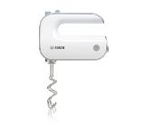 Bosch MFQ4070, Hand mixer, Styline, 500 W, White, with innovative FineCreamer stirrers,  Included blender & transparent jug, 5 speed settings, additional pulse/turbo setting, white