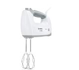 Bosch MFQ36460, Hand mixer, 450 W, White, includes bowl and stand