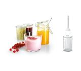 Bosch MFQ36440, Hand mixer, ErgoMixx, 450 W, Included blender & transparent jug, White