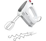 Bosch MFQ22100, Hand mixer, CleverMixx, 375 W, 4 speed settings, additional pulse/turbo setting, white/gray