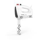 Bosch MFQ22100, Hand mixer, CleverMixx, 375 W, 4 speed settings, additional pulse/turbo setting, white/gray