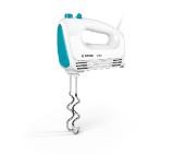 Bosch MFQ2210D, Hand mixer, CleverMixx, 375 W, 4 speed settings, additional pulse/turbo setting, white/blue