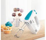 Bosch MFQ2210D, Hand mixer, CleverMixx, 375 W, 4 speed settings, additional pulse/turbo setting, white/blue