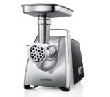 Bosch MFW68660, Meat mincer, ProPower, 800 W - 2000W, Discs: 3 / 4,8 / 8 mm, Sausage attachment, Fruit press attachmen, Kebbe attachment, Out: 4.3kg/min, Black