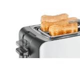 Bosch TAT6A111, Toaster, ComfortLine, 915-1090 W,  Auto power off, Defrost and warm setting, Lifting high, White