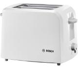 Bosch TAT3A011, Toaster, CompactClass, 825-980 W, Auto power off, Lifting high, White