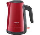Bosch TWK6A014, Plastic kettle, ComfortLine, 2000-2400 W, 1.7 l, OneCup function, Red