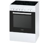 Bosch HCA633120E, Cooker, ceramic hob, 7 features, white