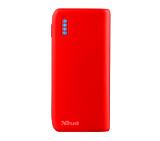 TRUST Primo Power Bank 4400 Portable Charger - Red