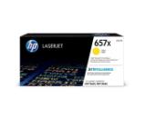 HP 657X High Yield Yellow Original LaserJet Toner Cartridge (CF472X)