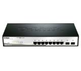 D-Link 10-Port Gigabit Smart Switch with 2 SFP ports