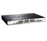 D-Link 28-Port Gigabit Stackable POE Smart Managed Switch including 4 10G SFP+