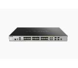 D-Link xStack 20-port SFP Layer 3 Stackable Managed Gigabit Switch including 4-port Combo 1000BaseT/SFP plus 4 10GE SFP+