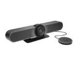 Logitech MeetUp Expansion Mic, Mute Button, Black