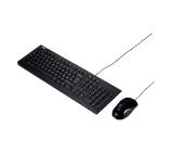 Asus U2000 Keyboard & Optical Mouse Set Wired, Black