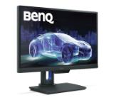 BenQ PD2500Q, 25" IPS LED, 4ms, 2560x1440 2K QHD, Designer Monitor, 100% sRGB, Eye Care, B.I., Flicker-free, 1000:1, DCR: 20M:1, 8bit, 350 cd/m2, HDMI, DP, miniDP, DP out, USB Hub?, Speakers 2x2W, Height Adj., Swivel, Pivot, Tilt, Gray