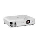 Epson EB-S05, SVGA, (800 x 600, 4:3), 3200 ANSI lumens, 15000:1, HDMI, VGA, USB, WLAN (optional), Speakers, Lamp warr: 12 months or 1 000 h, White