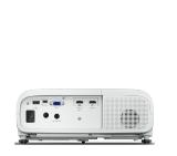 Epson EH-TW5650, Full HD 3D (1920 x 1080, 16:9), 2 500 ANSI lumens, 60 000:1, USB 2.0, VGA, HDMI, Wireless LAN IEEE 802.11b/g/n, Miracast, Lamp warr: 36 months or 3000h, White