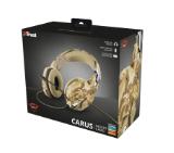 TRUST GXT 322D Carus Gaming Headset - desert camo