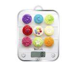 Tefal BC5122V0, Optiss, Kitchen Scale, up to 5kg, Resolution 1g function Tara, Digital LCD display, Delicious Cupcakes