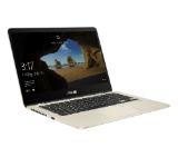 Asus UX461UA-E1013T (Flip 360', Stylus Pen), Intel Core i5-8250U (up to 3.4GHz, 6MB), 14" FullHD (1920x1080) LED Glare Touch, 8GB DDR4, 256GB SSD SATA3, Intel HD Graphics, 802.11a/c, BT 4.1, Win 10 Home 64 bit, Carry Sleeve, Metal Gold