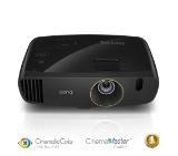 BenQ W2000+, DLP, 1080p (1920x1080), 15000:1, 2200 ANSI Lumens, VGA, HDMI, RCA, Speakers 2x10W, 3D Ready, Black