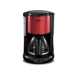 Tefal CM361E38, Subito 4, Coffee machine, 1.25l capacity, 10/15 cups, black/red