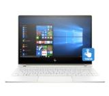 HP Spectre 13-af001nn Ceramic White, Core i7-8550U(1.8Ghz, up to 4GHhz/8MB/4C), 13.3" FHD IPS BV Touch, 8GB LPDDR3 2133Mhz on-board, 512GB PCIe SSD, WiFi a/c + BT 4.2, Backlit kbd, 4-Cell Batt, Win 10 Home 64bit + HP Case + Adapter USB-C to USB 3.0