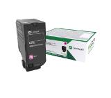 Lexmark 75B20M0 CS728, CS/CX727 Magenta Return Programme 10K Toner Cartridge