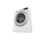 LG F2J5WN4W, Washing Machine, Slim design, 6.5 kg, 1200 rpm, A+++ -10% energy class, 6 Motion Direct Drive, 14 programs, Smart Diagnosis, White
