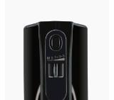 Bosch MFQ4730, Hand mixer, HomeProfessional, 575 W, with innovative FineCreamer stirrers, Black