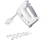 Bosch MFQ36400, Hand mixer, 450 W, 5 speed settings, additional pulse/turbo setting, white/grey