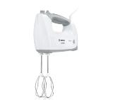 Bosch MFQ36400, Hand mixer, 450 W, 5 speed settings, additional pulse/turbo setting, white/grey