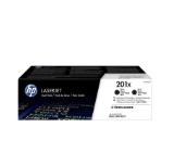 HP 201X 2-pack High Yield Black Original LaserJet Toner Cartridges