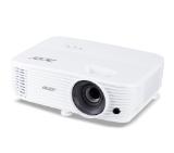 Acer Projector P1350WB, DLP, WXGA (1280x800), 20000:1, 3700 Lumens, 3D 144Hz, VGA x2, RCA, HDMI/MHL, HDMI, Audio in, USB (Type A for Multimedia), USB for UWA3, VGA out, Audio out, Speaker 10W, LAN, Bluelight Shield, Bag, 2.4kg, White